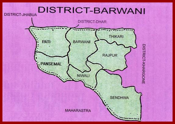Map Barwani